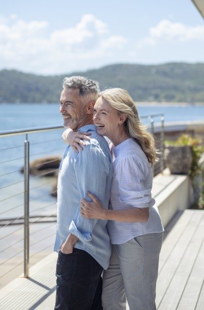 Portrait Inset of Couple